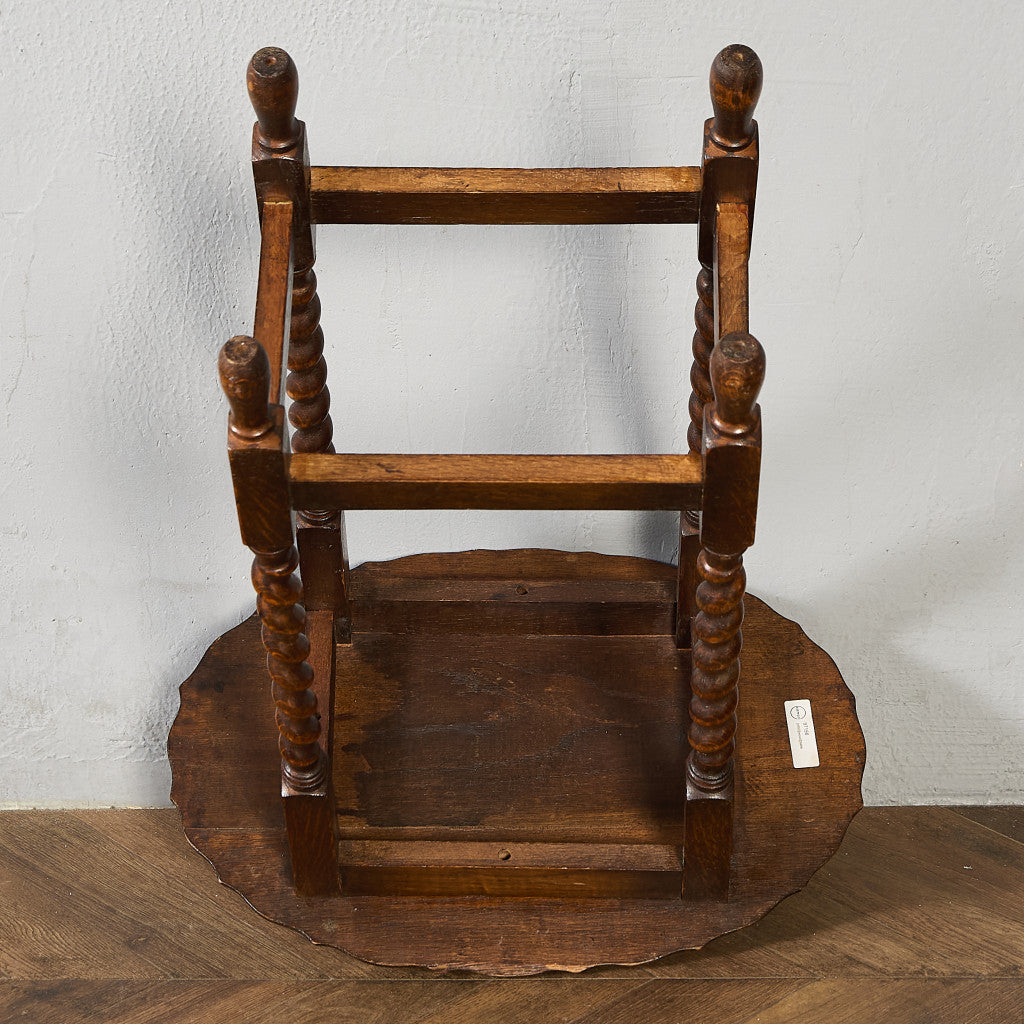 英国 クラシック バーリーシュガーツイスト サイドテーブル