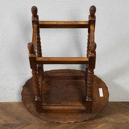 英国 クラシック バーリーシュガーツイスト サイドテーブル