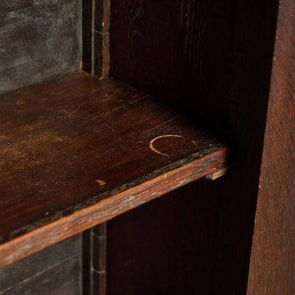 英国 クラシック ブックケース 食器棚