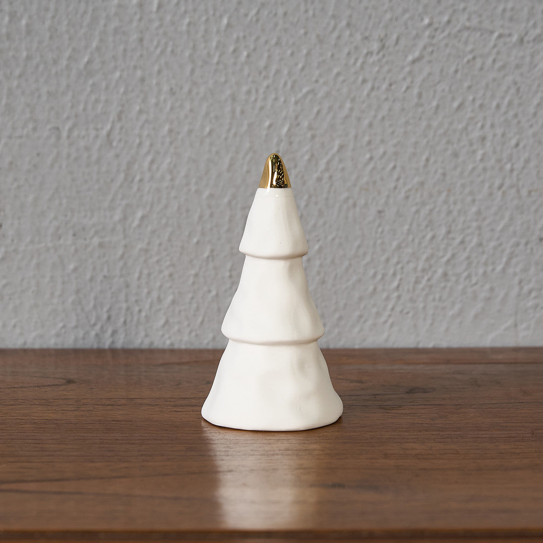 Winter forest Set of 4 / Gold