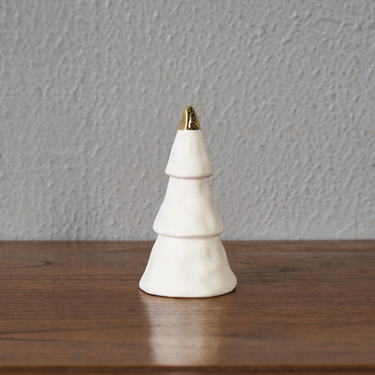 Winter forest Set of 4 / Gold