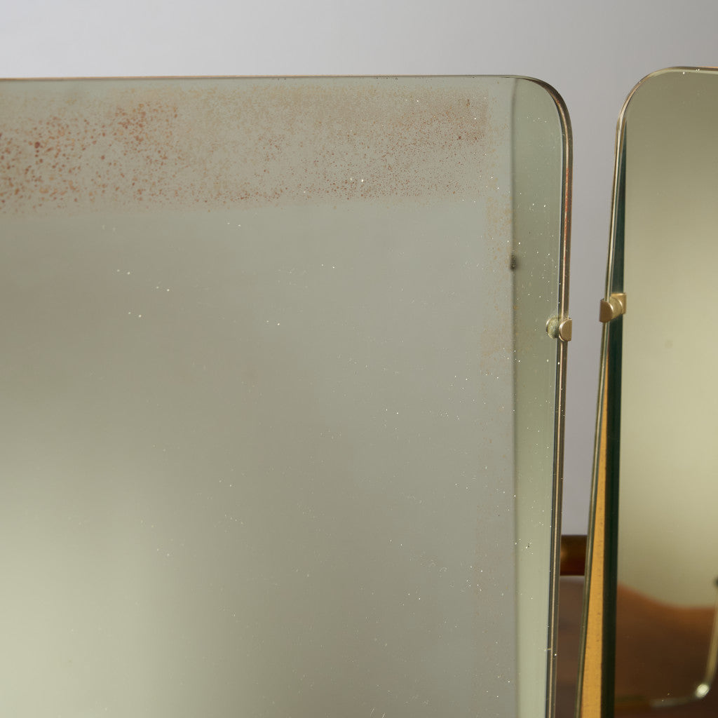 Chinese white ヴィンテージ ドレッサーデスク 初期ゴールドラベル