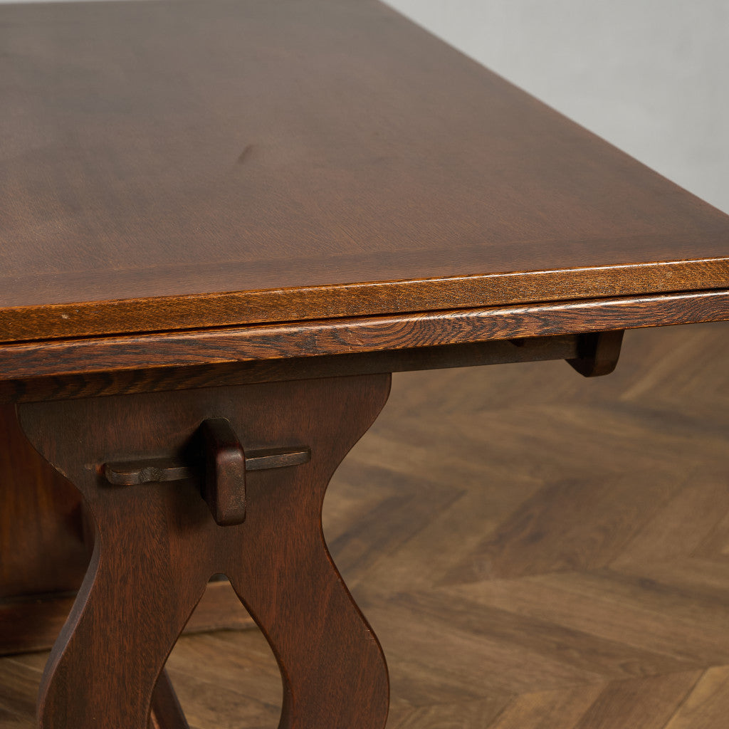 英国 クラシック ドローリーフ ダイニングテーブル