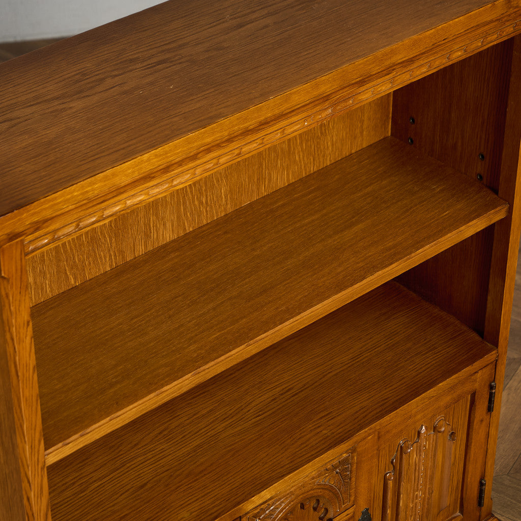 英国 クラシック オーク材 キャビネット