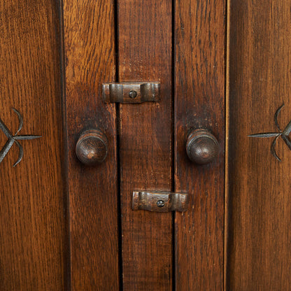 オーク材 ウェルシュドレッサー / 食器棚