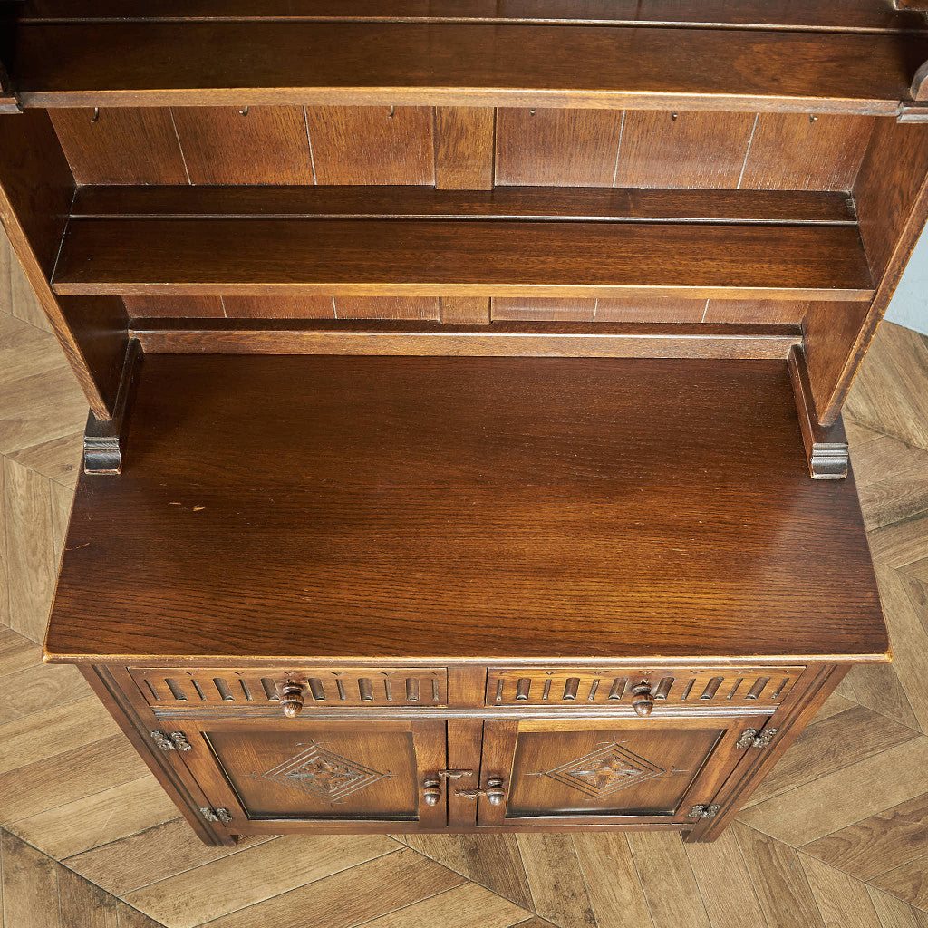 オーク材 ウェルシュドレッサー / 食器棚