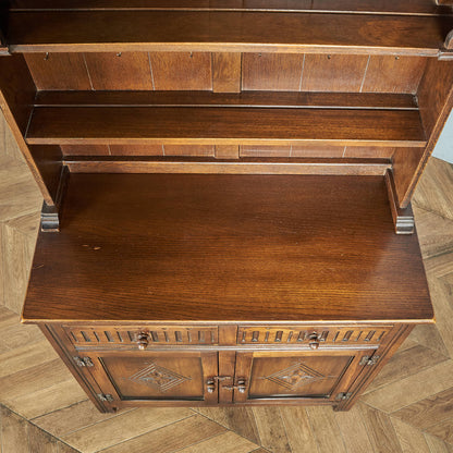 オーク材 ウェルシュドレッサー / 食器棚