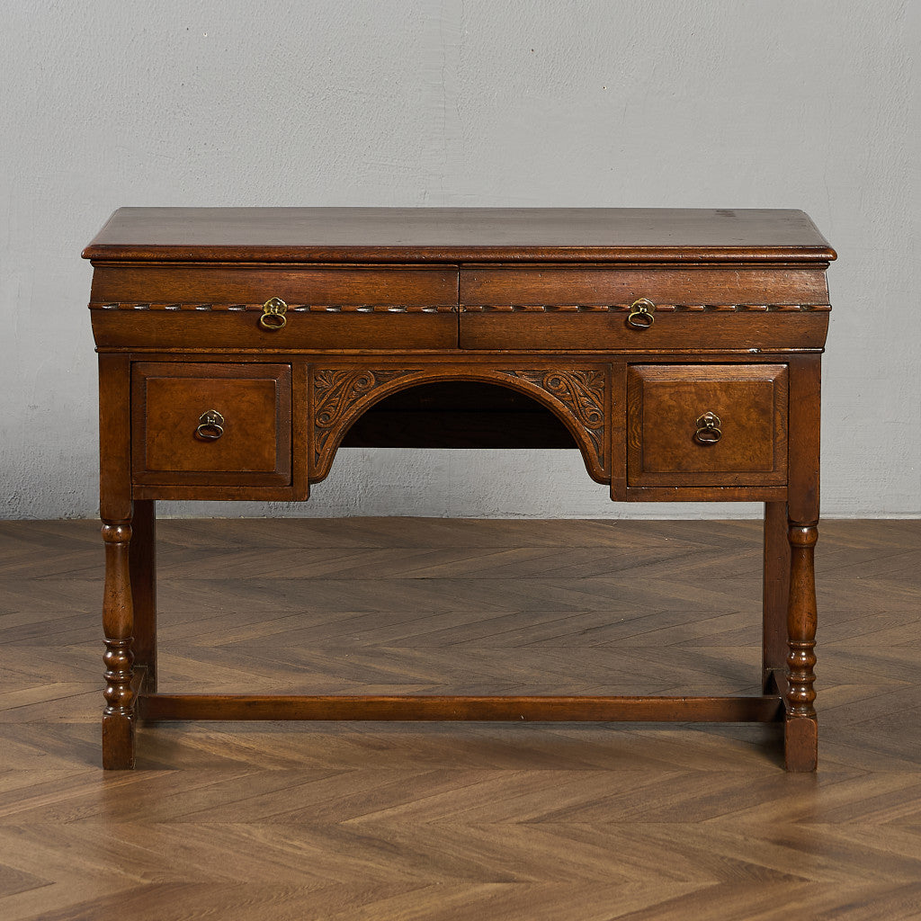 英国 クラシック 両袖 デスク #91799