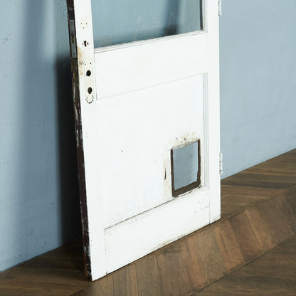 英国アンティーク ペインテッド ウッドドア