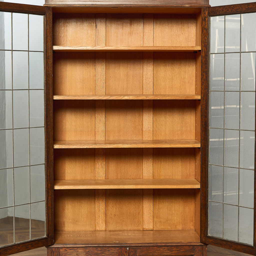 英国 クラシック ブックケース 食器棚