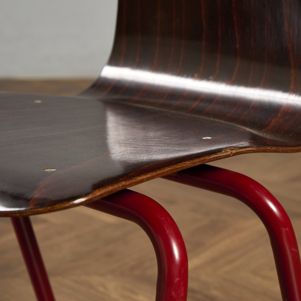 ヴィンテージ スタッキング スクールチェア