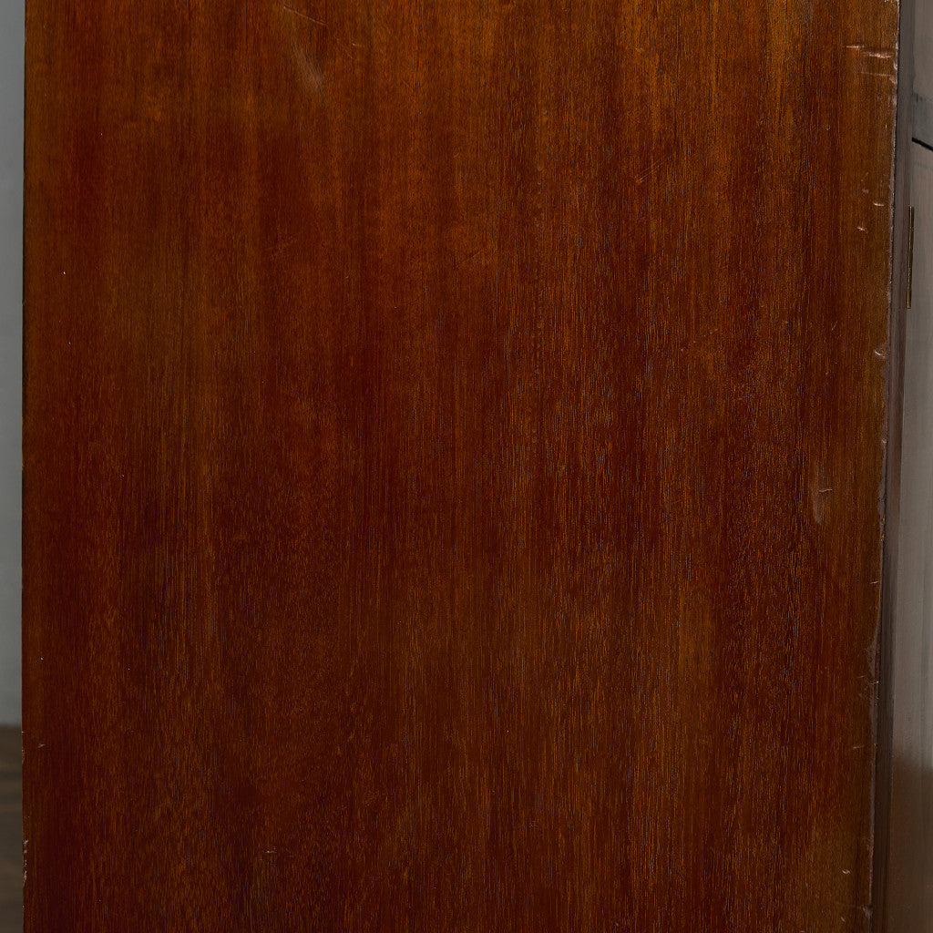 英国 アンティーク ビューロー ブックケース