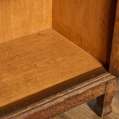 英国 クラシック ブックケース 食器棚