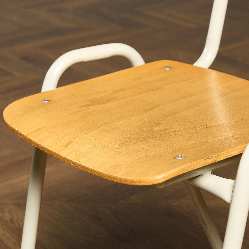 イギリス ヴィンテージ スタッキング スクールチェア