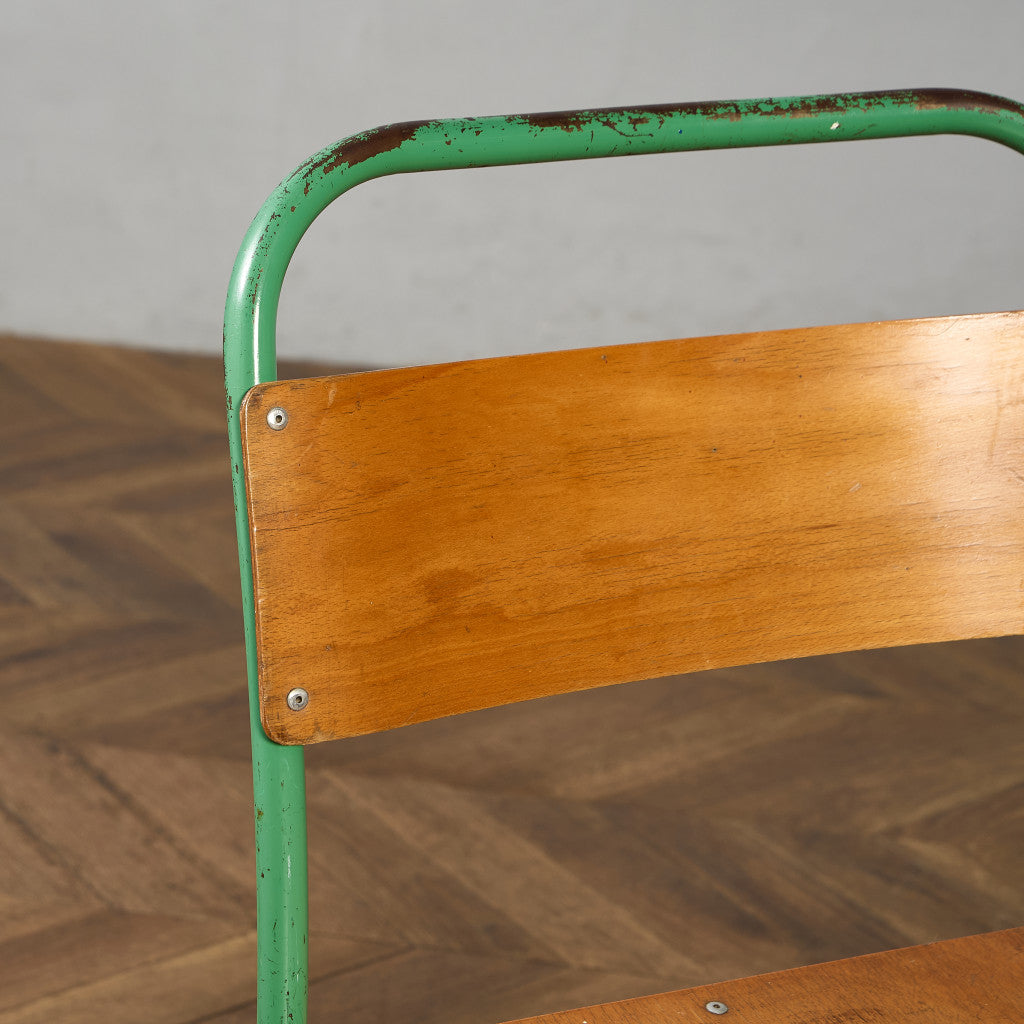 ヴィンテージ スタッキング スクールチェア