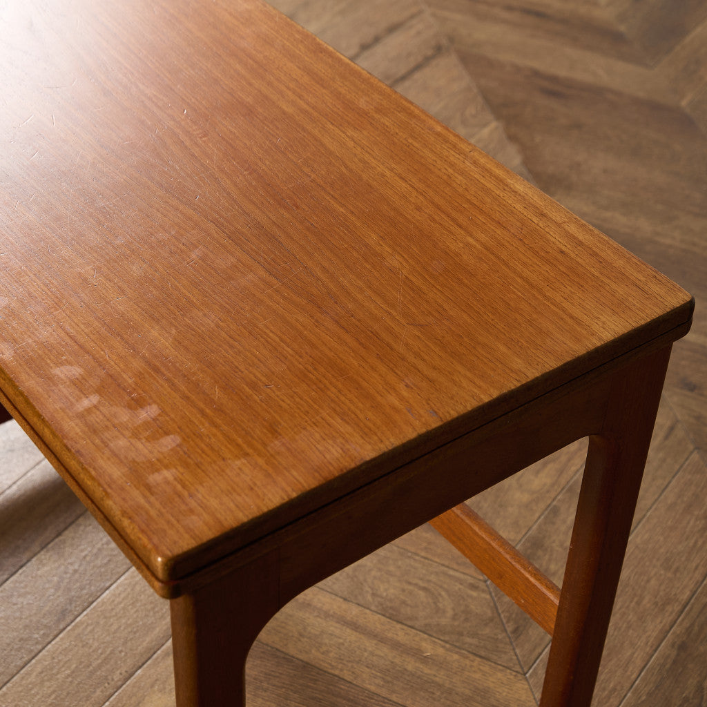 ヴィンテージ 拡張 天板付き ネストコーヒーテーブル