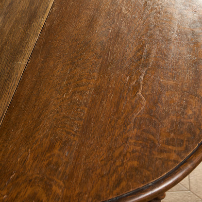 英国 クラシック ドロップリーフ ゲートレッグテーブル