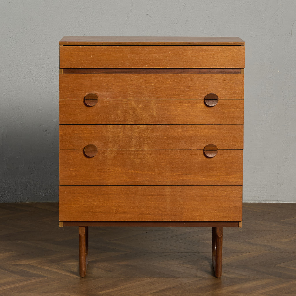 英国 ヴィンテージ 6段 チェスト