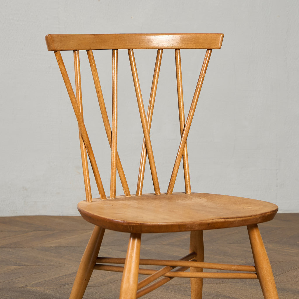 アーコール ERCOL ラティスドチェア X型貫 ブルーラベル #97472