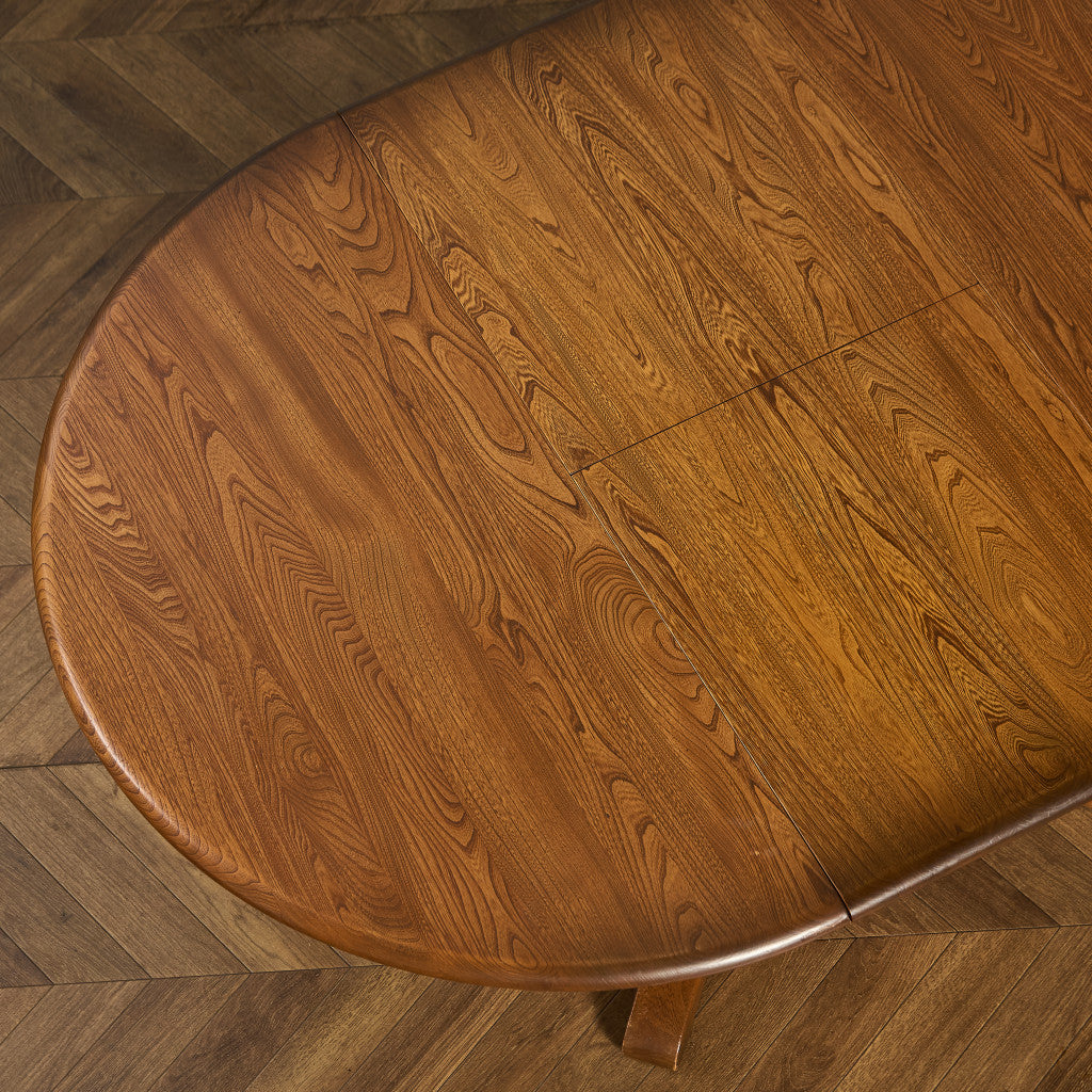 エクステンション ラウンドダイニングテーブル (2700)  ラウンドゴールドラベル