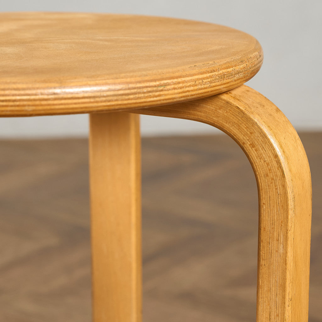 デンマーク LEIKA ヴィンテージ ベントウッド スツール #90127