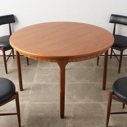 エクステンション ラウンドダイニングテーブル