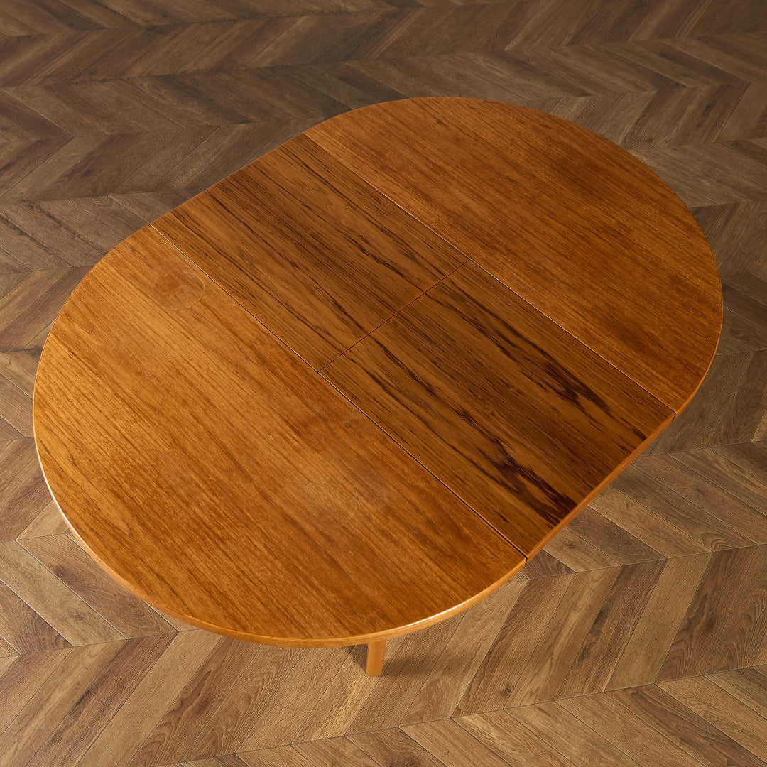 旧東ドイツ ヴィンテージ エクステンション ラウンド ダイニング