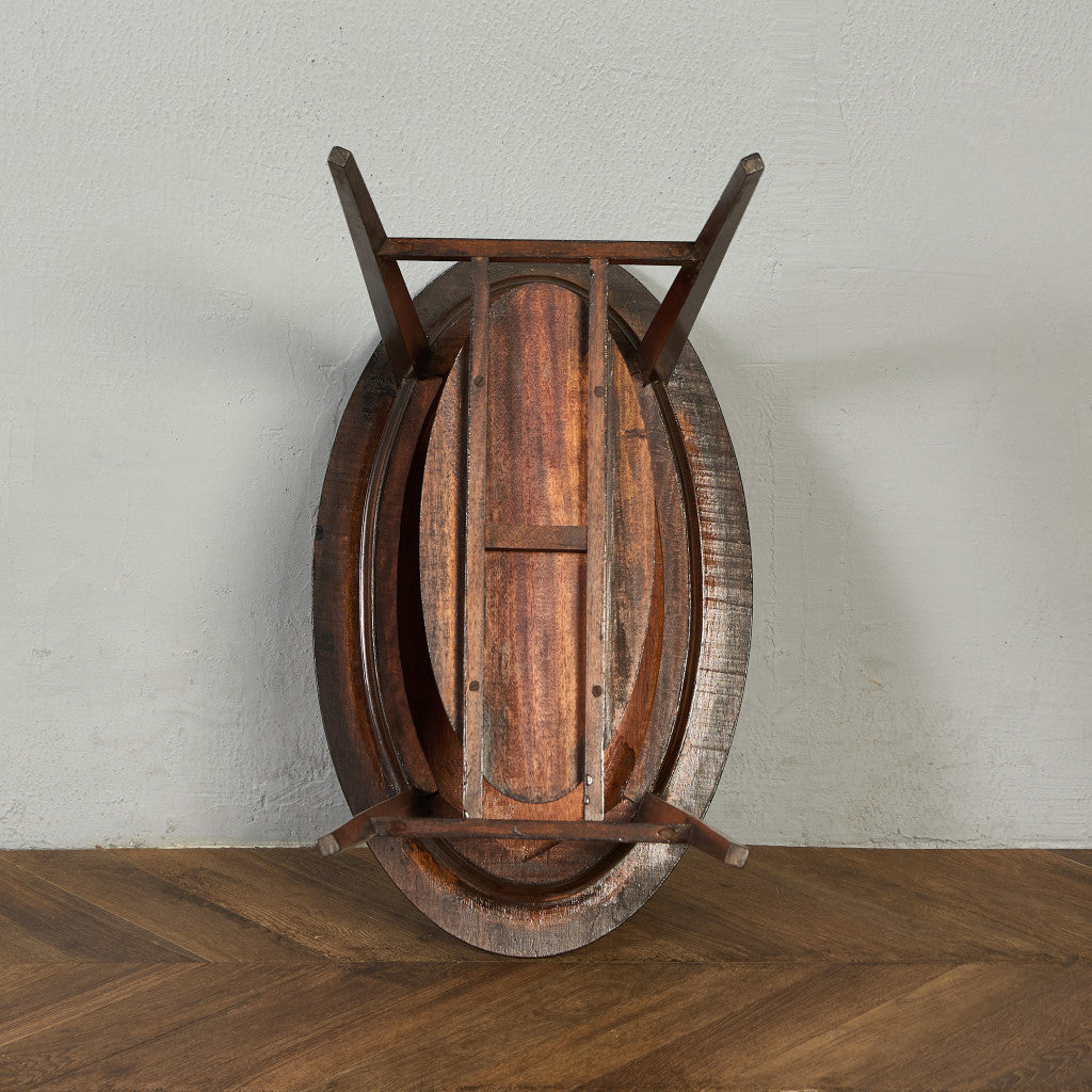 マホガニー材 サイドテーブル