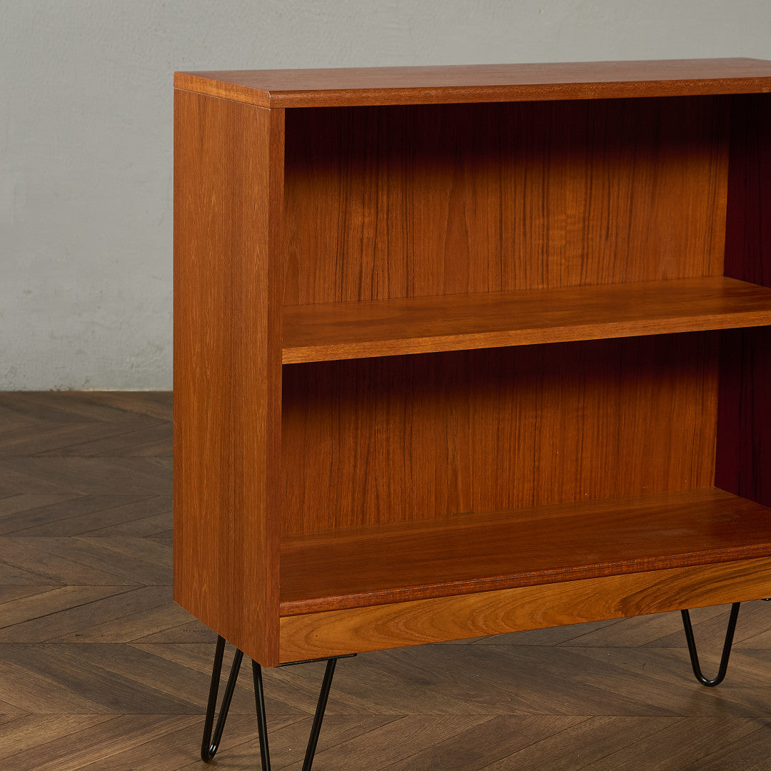 ヴィンテージ ブックシェルフ カスタム アイアンヘアピンレッグ