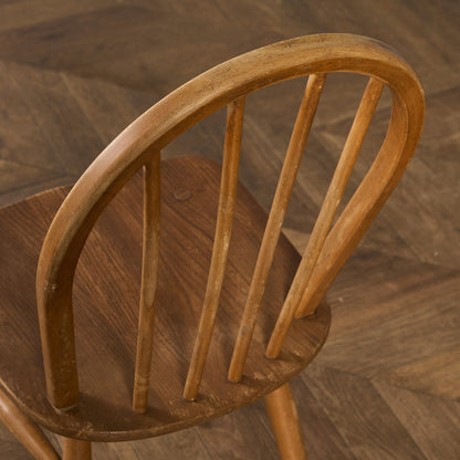 ヴィンテージ 4本 スポーク フープバックチェア