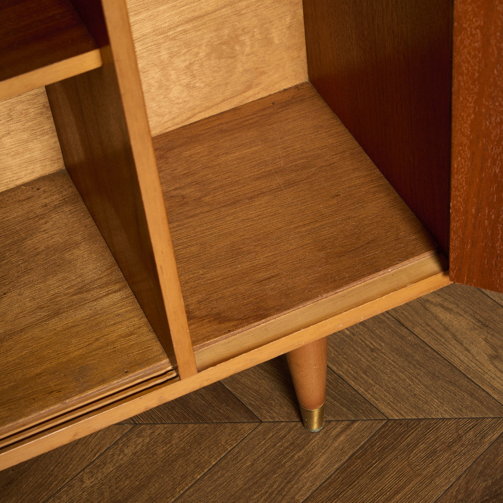 ヴィンテージ ナロー ブックケース