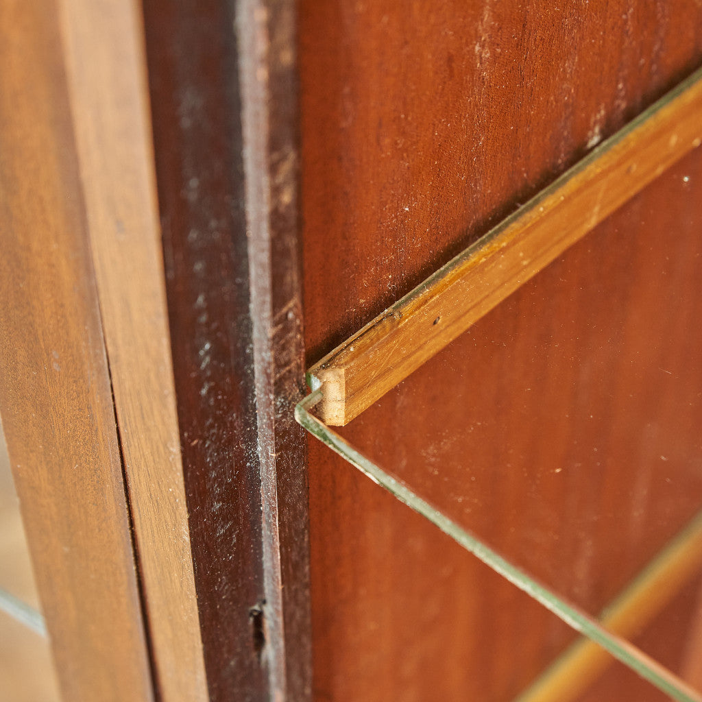 WAITE BROS ガラスキャビネット ブックケース #83814