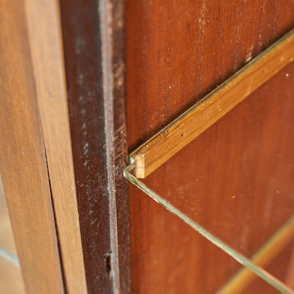 WAITE BROS ガラスキャビネット ブックケース #83814