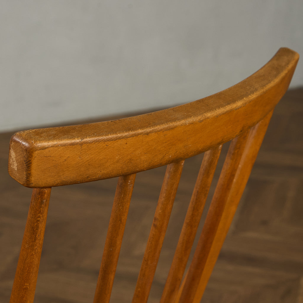 ヴィンテージ スティックバック ハイバックチェア ブルーラベル