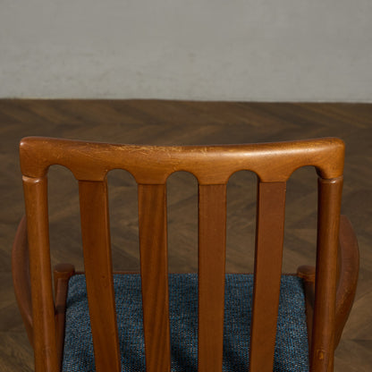 スラットバック アームチェア 座面張替え済み (LUUM)