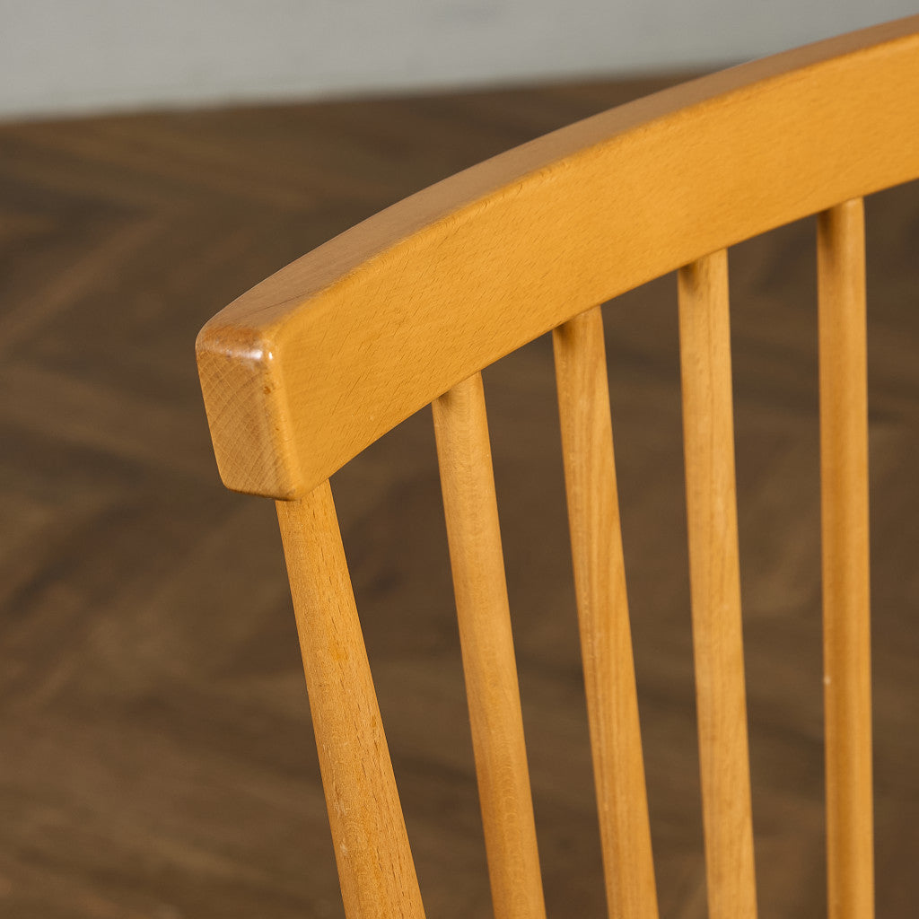 ヴィンテージ スティックバック ハイバックチェア ブルーラベル