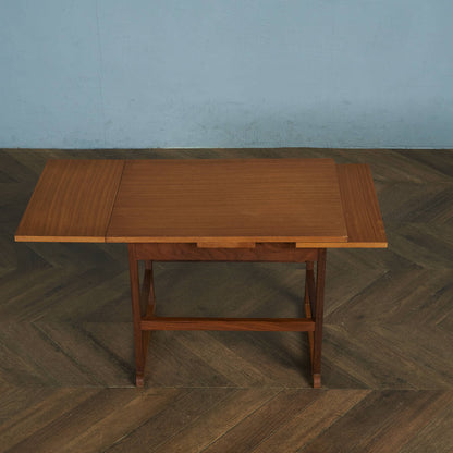 英国ヴィンテージ ドローリーフ コーヒーテーブル / センターテーブル #83633