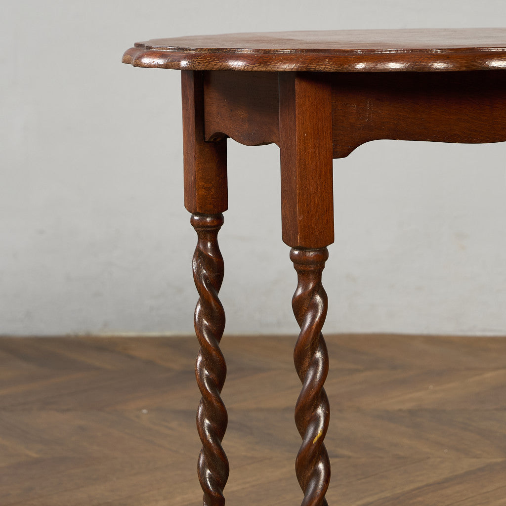 英国 クラシック バーリーシュガーツイスト サイドテーブル