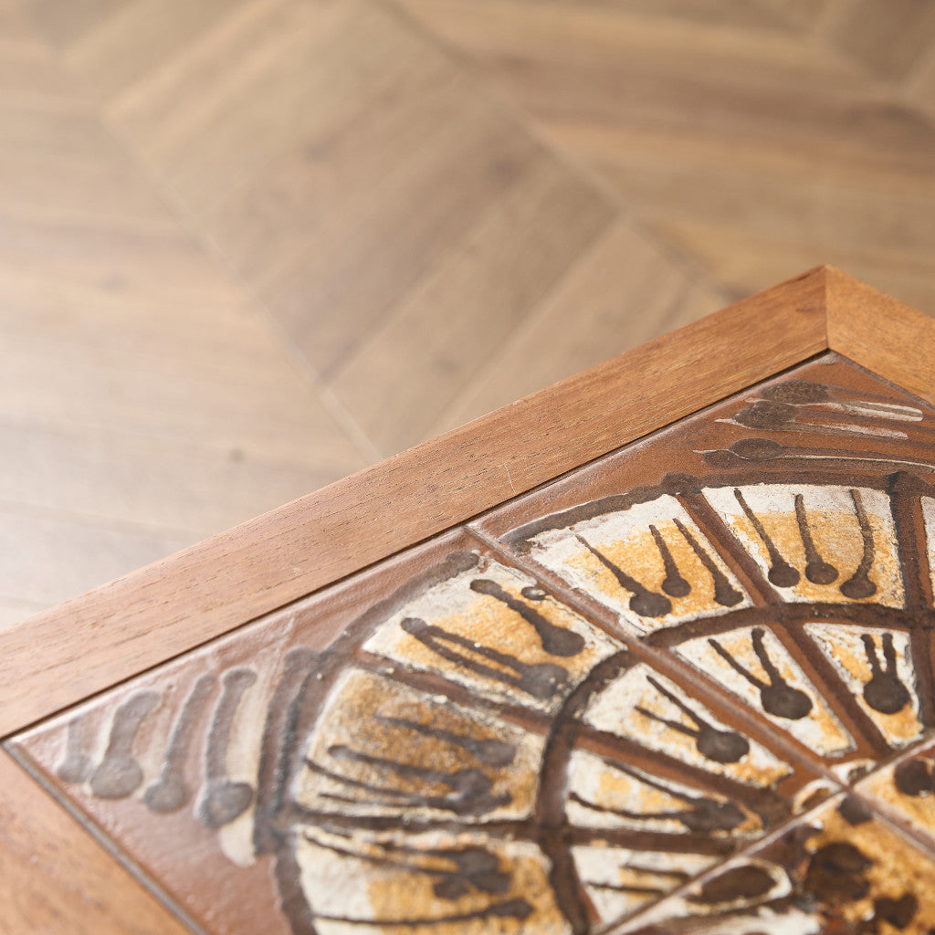 デンマーク TOFTEN タイルトップ ネストテーブル