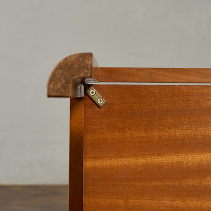 ヴィンテージ スモークガラストップ コーヒーテーブル