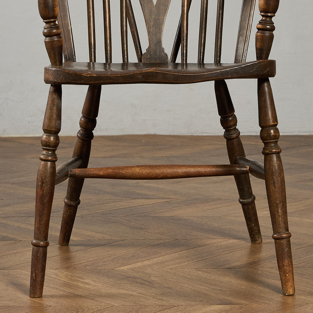 英国 クラシック ホイールバック ウィンザー アームチェア