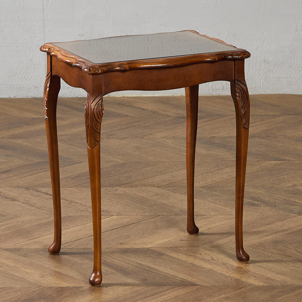 英国 クラシック ガラストップ ネストテーブル #97160 – camori