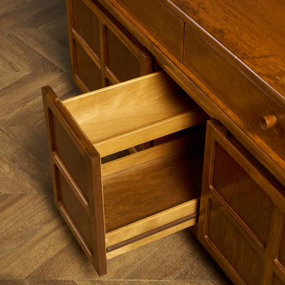 ネイサン Nathan 十字扉 ヴィンテージ ミュージックキャビネット サイドボード #89830