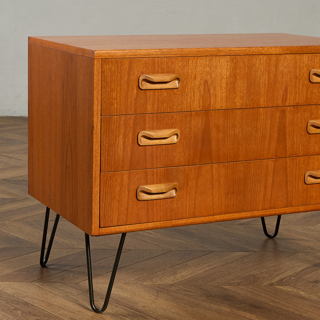 Fresco 3段チェスト カスタム アイアン ヘアピンレッグ