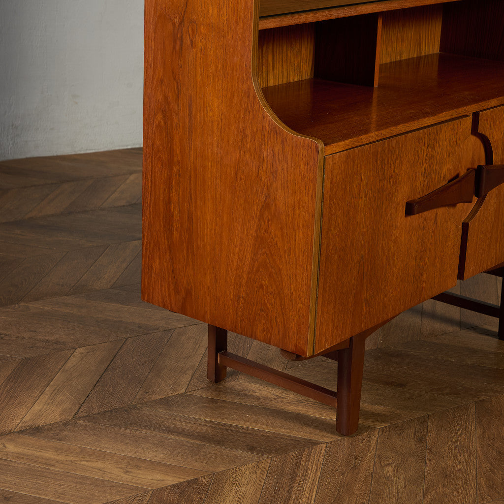 英国 ヴィンテージ キャビネット 本棚