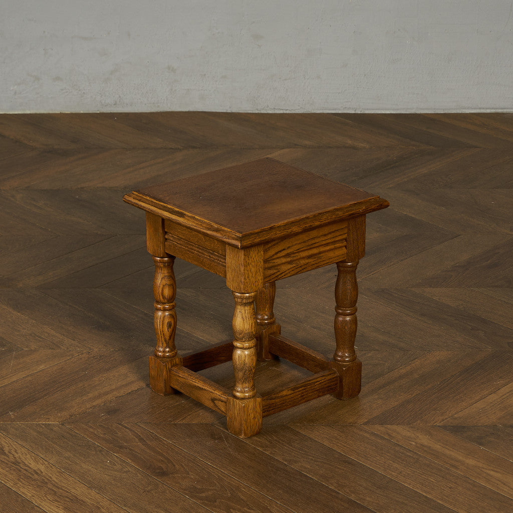 英国 クラシック オーク材 ネストテーブル #89838