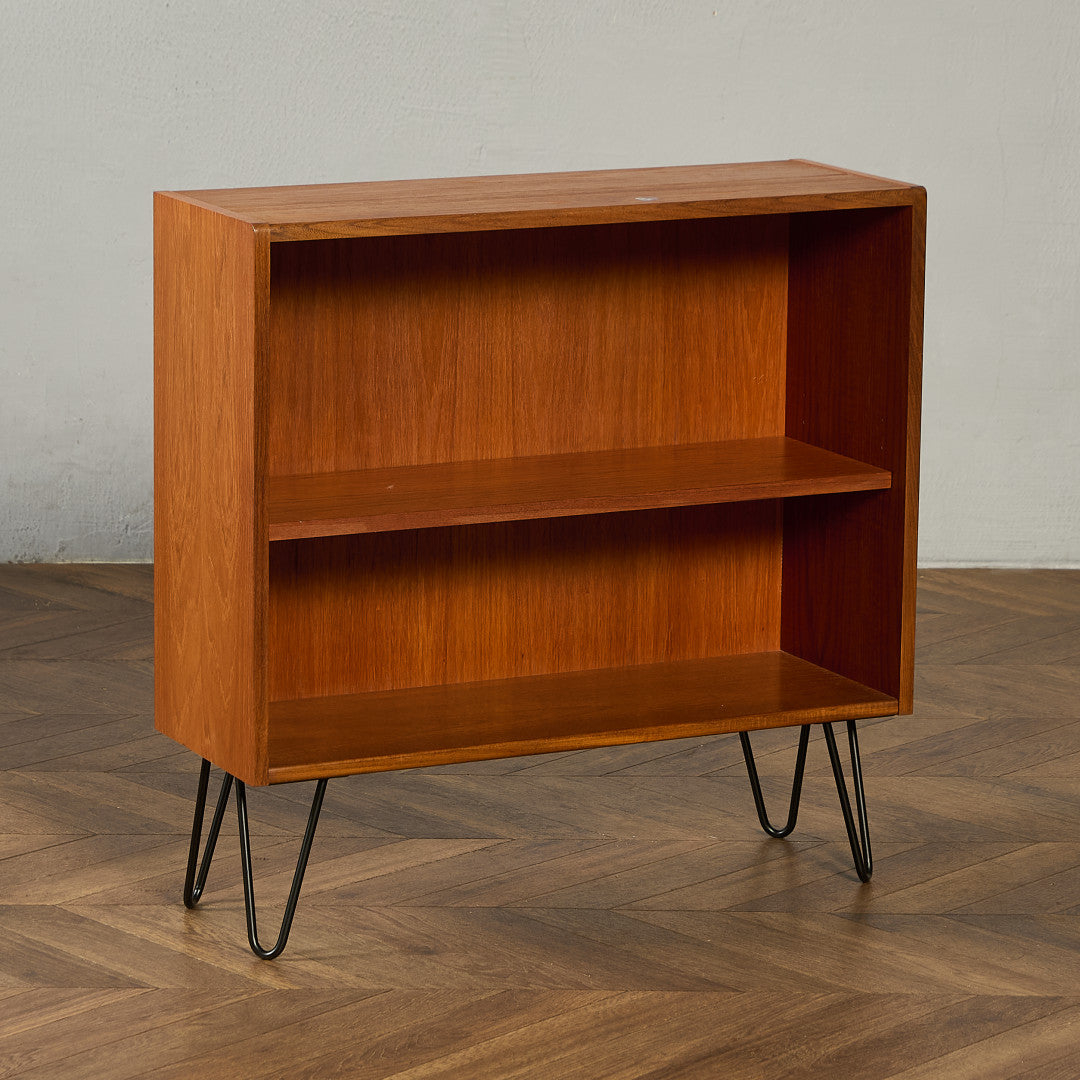 ヴィンテージ ブックシェルフ カスタム アイアンヘアピンレッグ