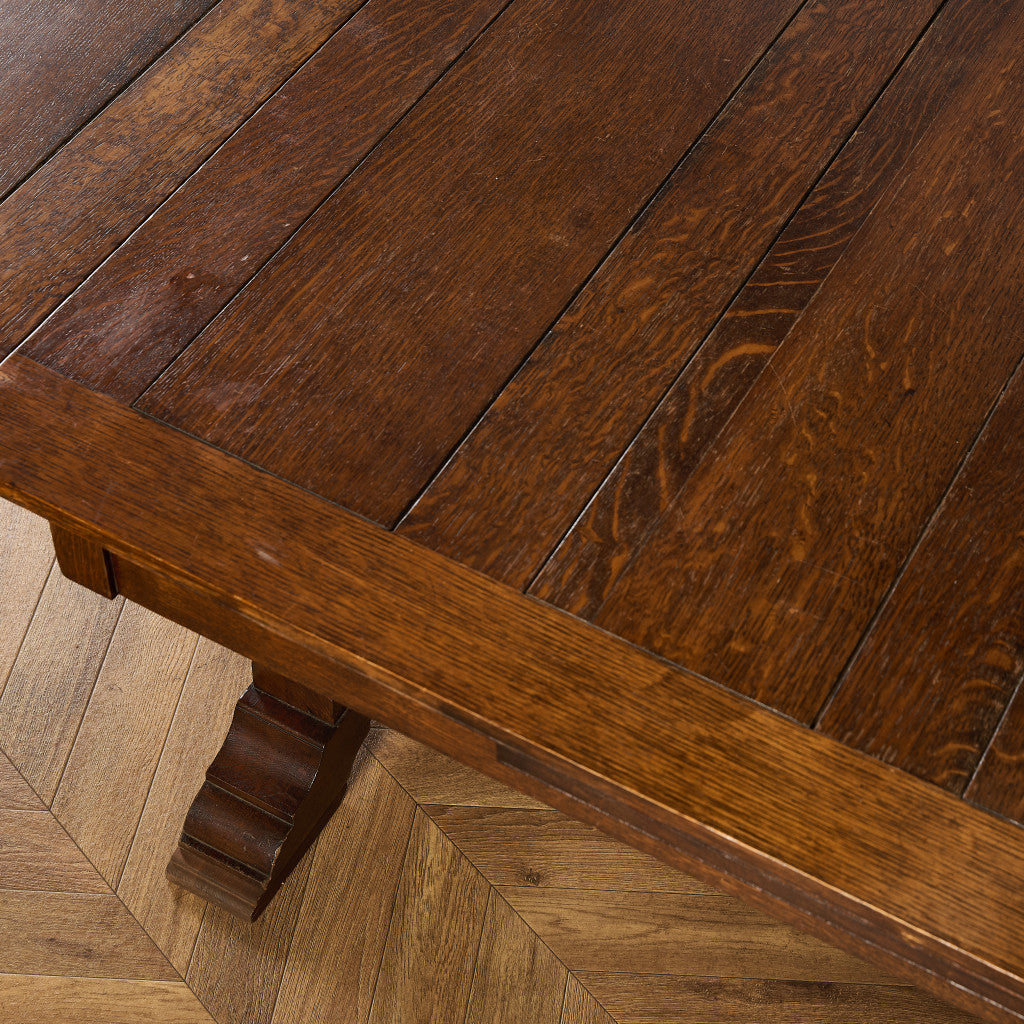 英国 クラシック ドローリーフ ロング ダイニングテーブル