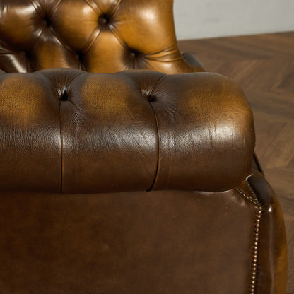 英国 クラシック チェスターフィールド ソファ