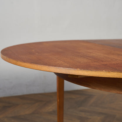 英国 ヴィンテージ ラウンド ダイニングテーブル #89660